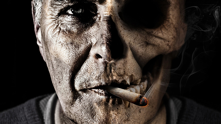 The effects of smoking can lead to health problems and death